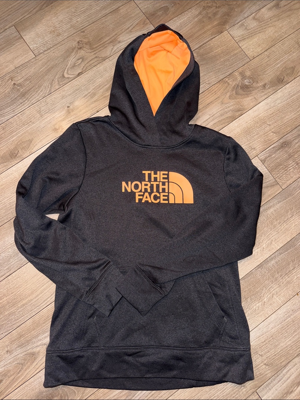 The North Face Women’s Hoodie with Coral Logo & Lining
